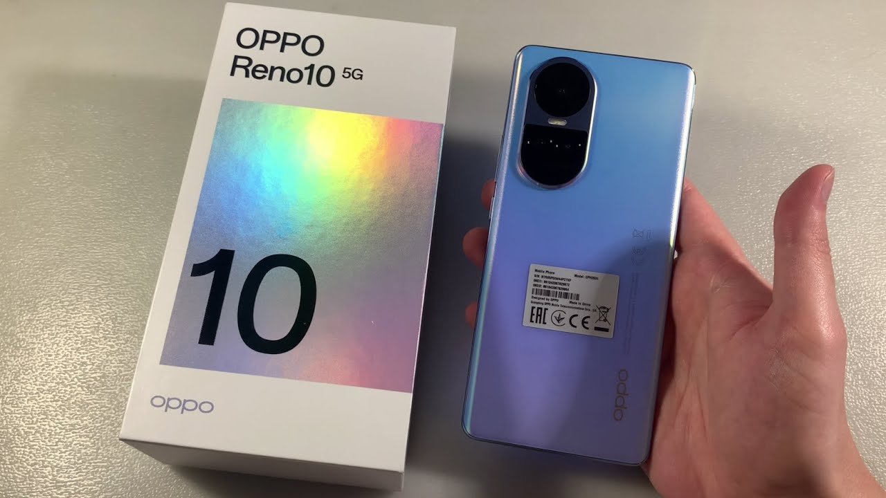 Смартфон OPPO Reno10 8/256GB Silvery grey