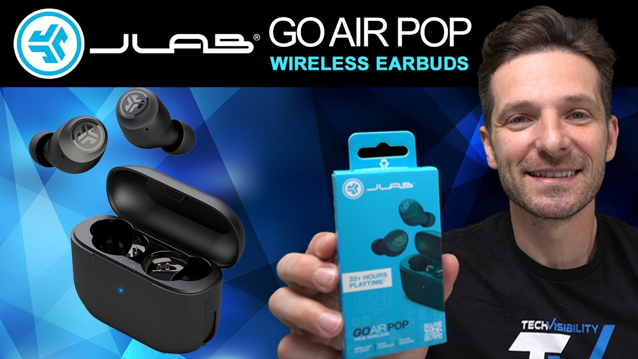 Навушники Jlab GO Air POP Clear (IEUEBGAIRPOPRCLR124)