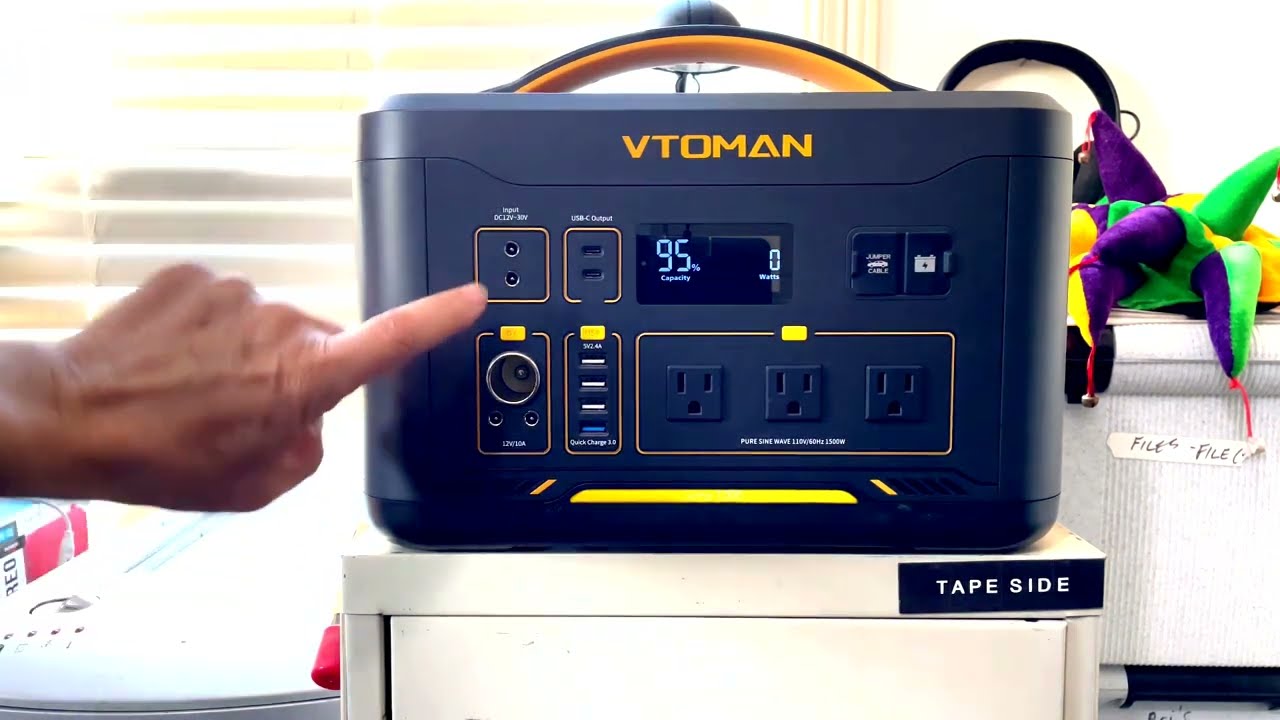 Зарядная станция Vtoman Jump 1000 (1408 Вт/ч) 1000W