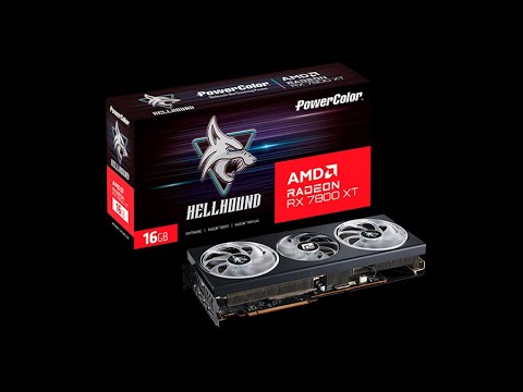 Відеокарта AMD Radeon RX 7800 XT 16GB GDDR6 Hellhound PowerColor (RX 7800 XT 16G-L/OC)