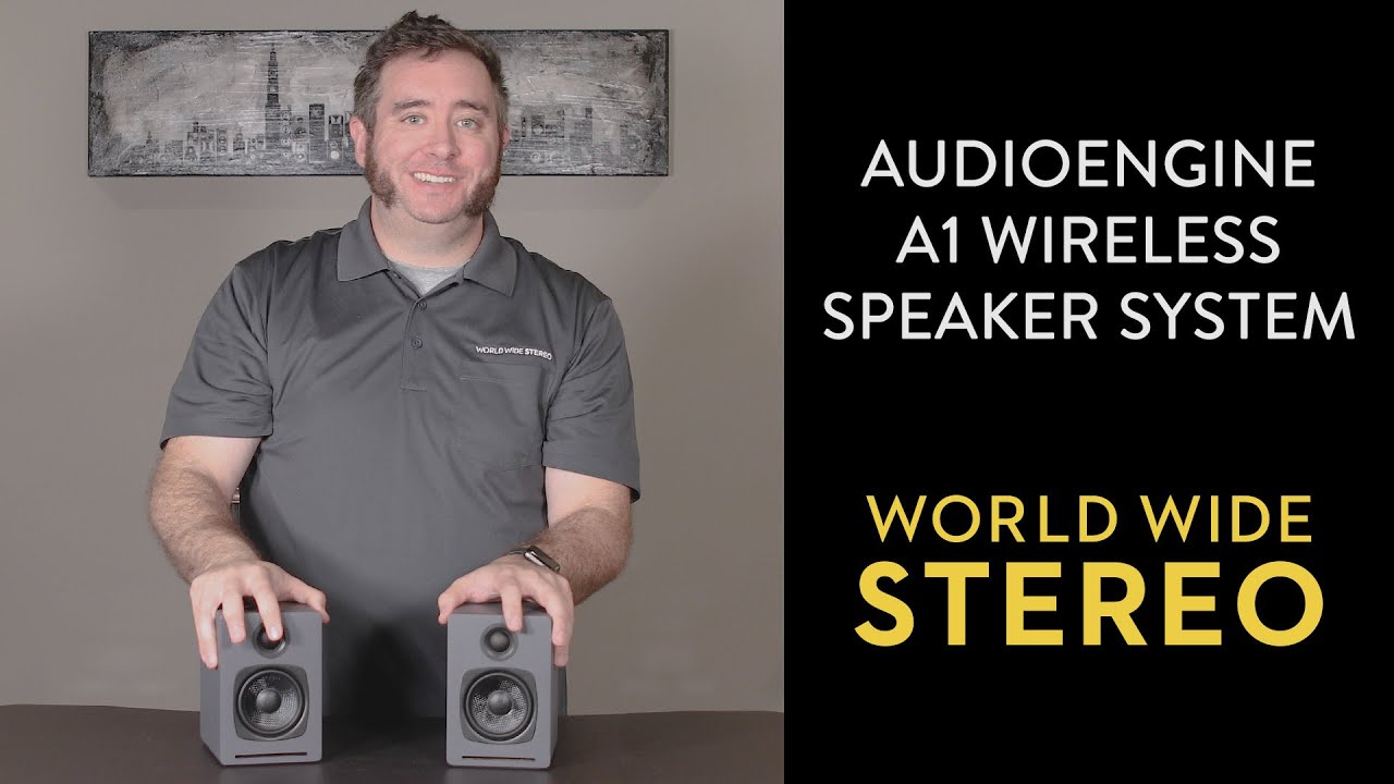 Мультимедийная акустика AudioEngine A1-MR Wireless Grey