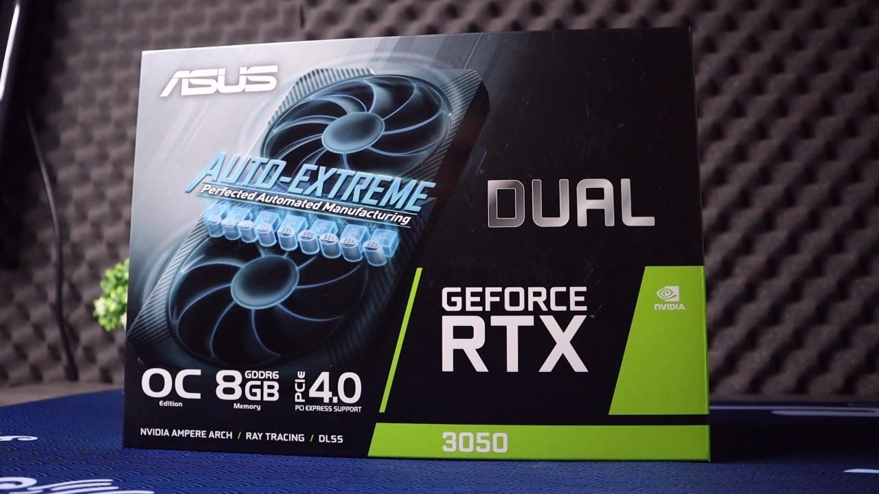 Відеокарта Asus GeForce RTX 3050 8GB GDDR6 Dual OC (DUAL-RTX3050-O8G)