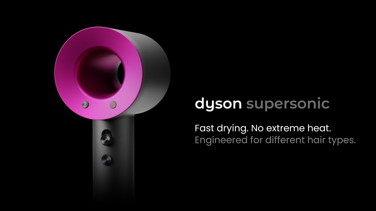 Фен Dyson HD07 Supersonic Blue/Gold (389910-01)