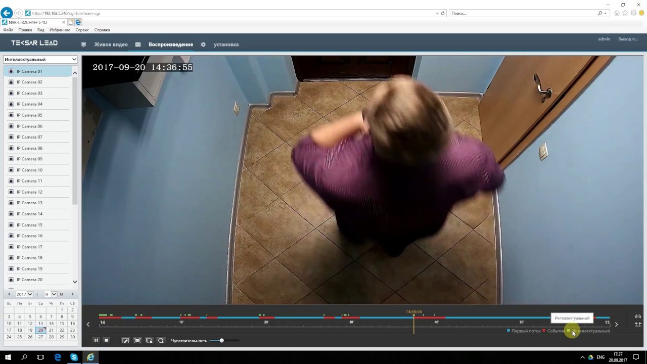 IP-видеокамера купольная Uniview IPC3234SR-DV