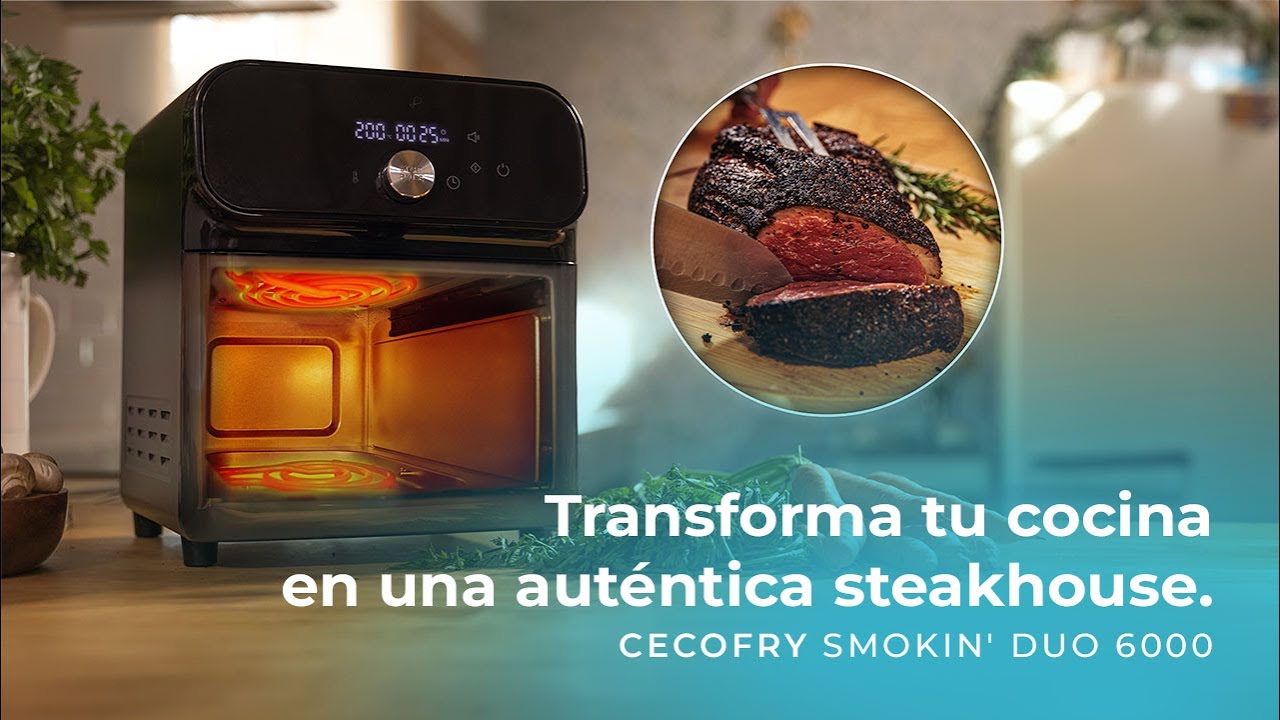 Мультипечь CECOTEC Cecofry SmokinDuo 6000 - Уценка