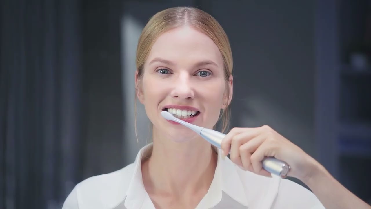 Электрическая зубная щетка Oclean X Pro Digital Electric Toothbrush Purple - Поврежденная упаковка