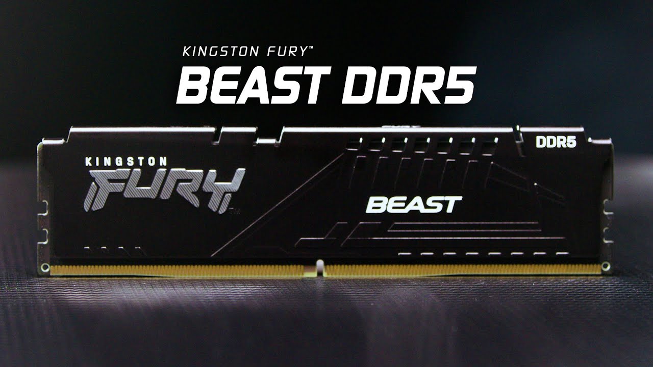 ОЗУ DDR5 2x8GB/5200 Kingston Fury Beast RGB Black (KF552C36BBEAK2-16)