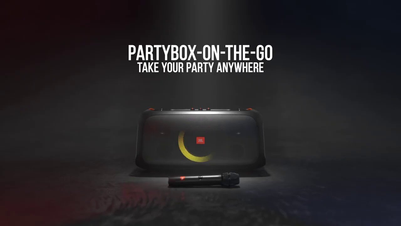 Акустика JBL PartyBox Go Black (JBLPARTYBOXGOBEU)
