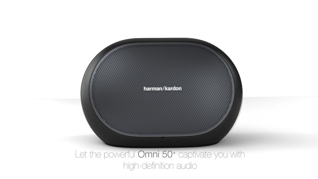 Акустика Harman/Kardon Omni 50+ Black(HKOMNI50PLBLKEU)