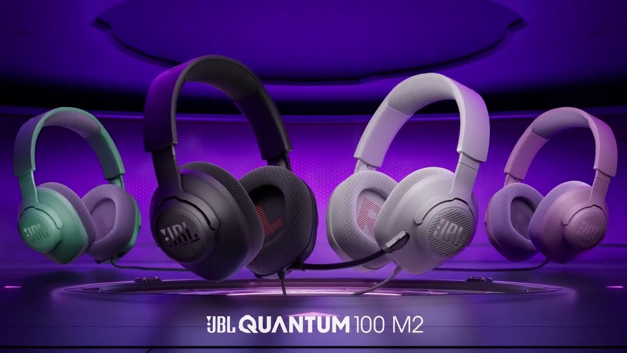 Наушники JBL Quantum 100M2 Black (JBLQTUM100M2BLK)