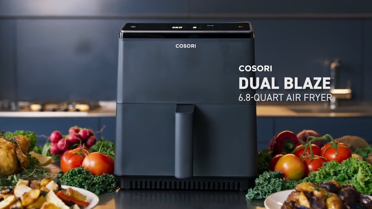 Мультипечь Cosori Smart Dual Blaze Chef Edition 6.4-Litre CAF-P583S-KEUR