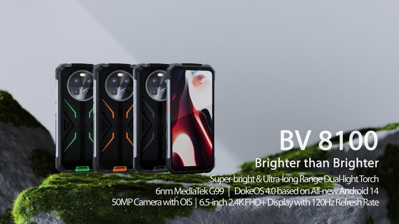 Смартфон Blackview BV8100 8/256GB Green EU