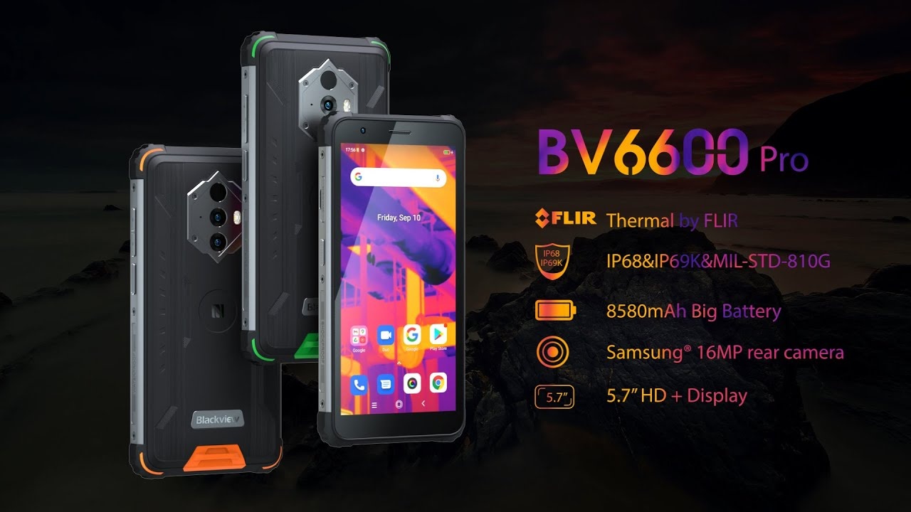 Смартфон Blackview BV6600 Pro 4/64GB Dual Sim Black EU