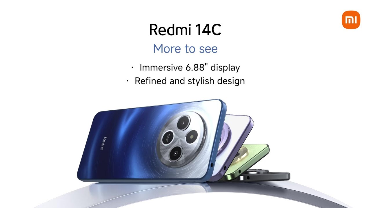 Смартфон Xiaomi Redmi 14C 6/128GB Starry Blue EU