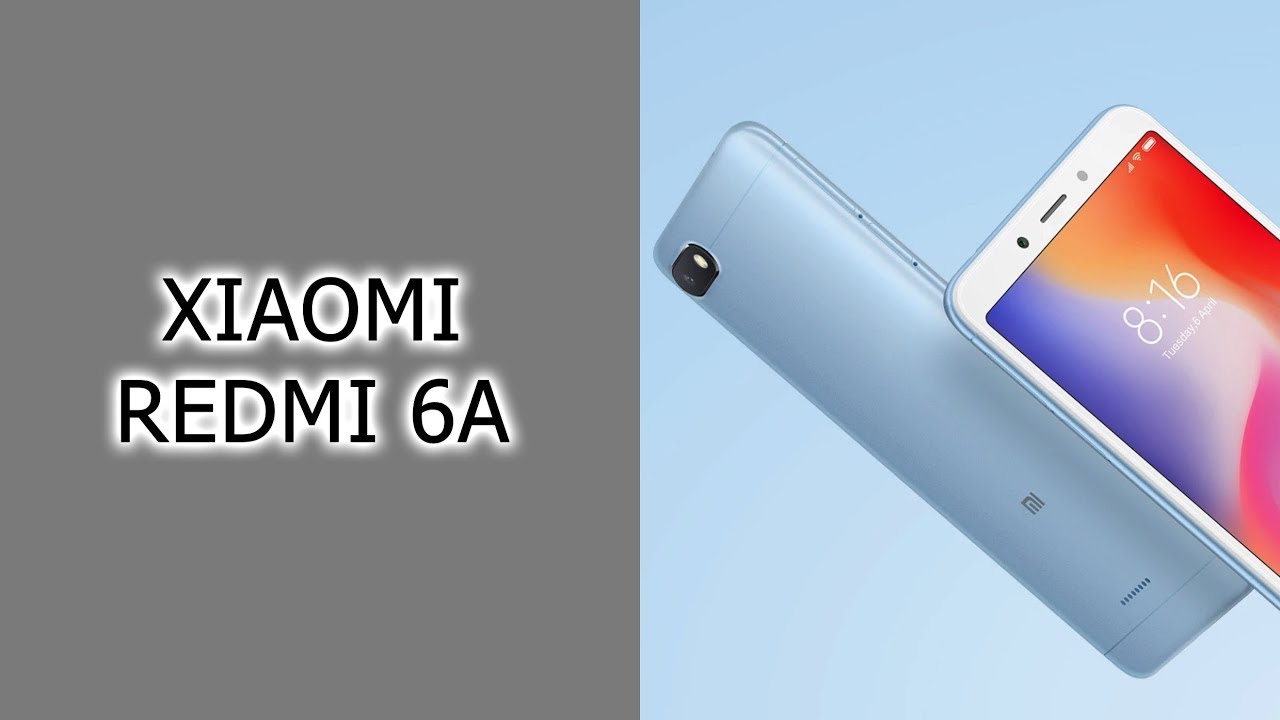 Смартфон Xiaomi Redmi 6A 2/16G Black (Global)