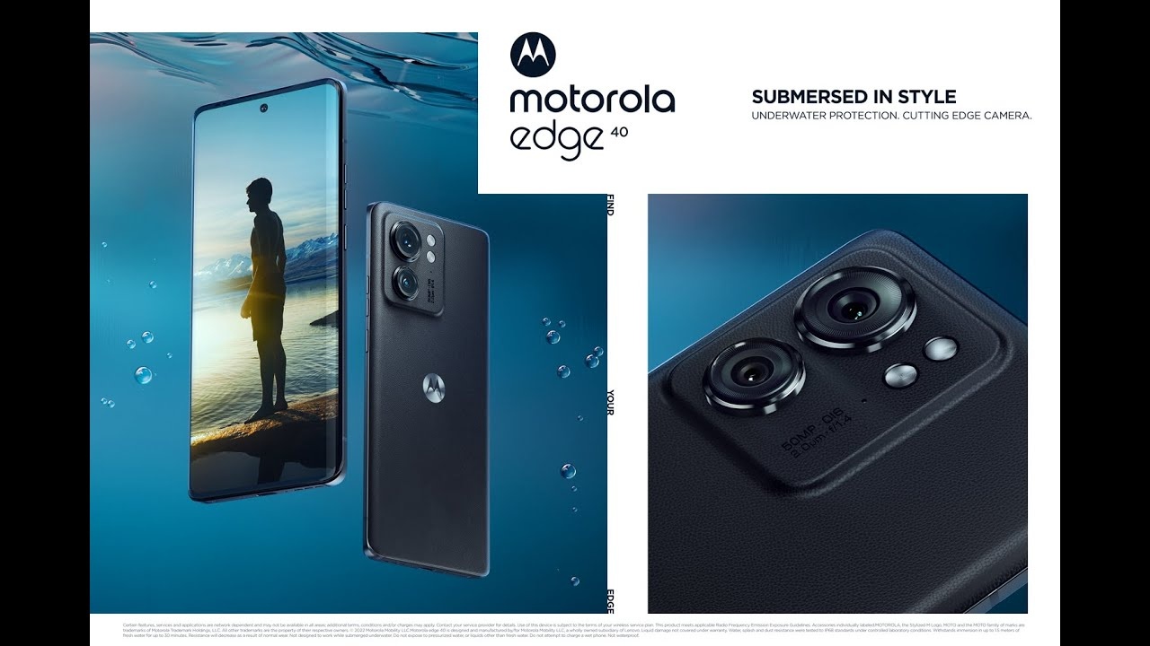 Смартфон Motorola Moto Edge 40 8/256GB Dual Sim Viva Magenta (PAY40085RS)