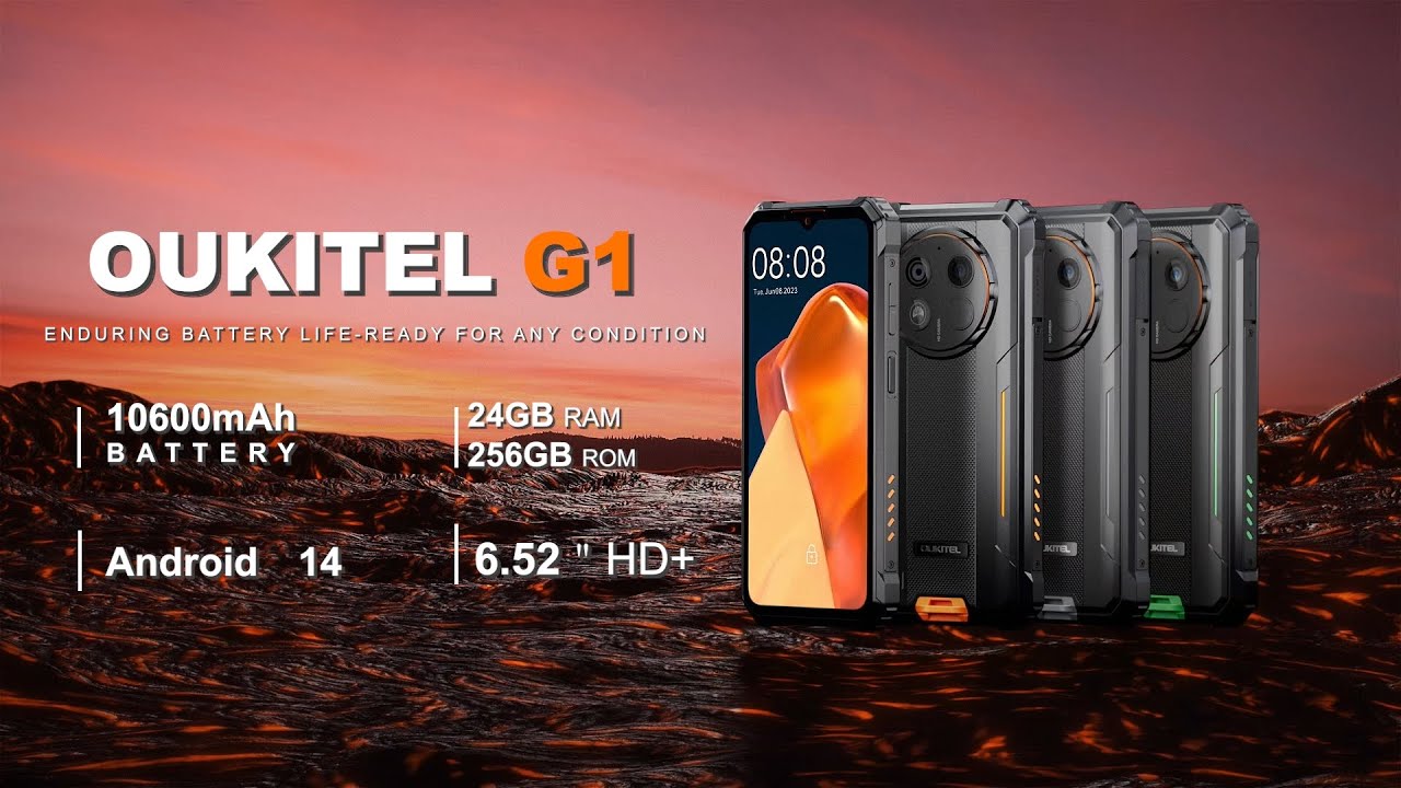 Смартфон OUKITEL G1 8/256GB Green EU