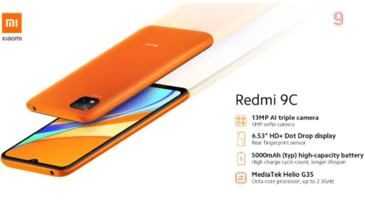 Смартфон Xiaomi Redmi 9C 3/64GB Dual Sim Midnight Gray