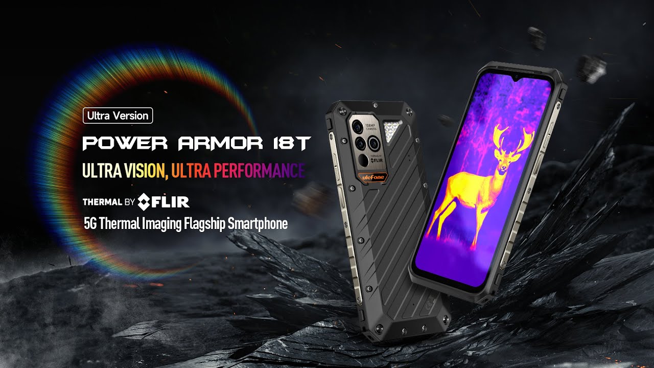 Смартфон Ulefone Power Armor 18T Ultra 12/512GB Black EU