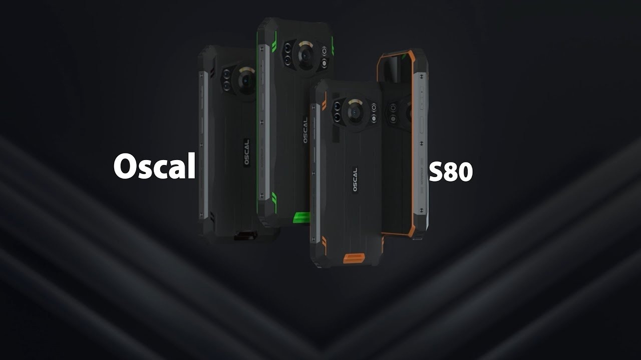 Смартфон Oscal S80 6/128GB Dual Sim Black