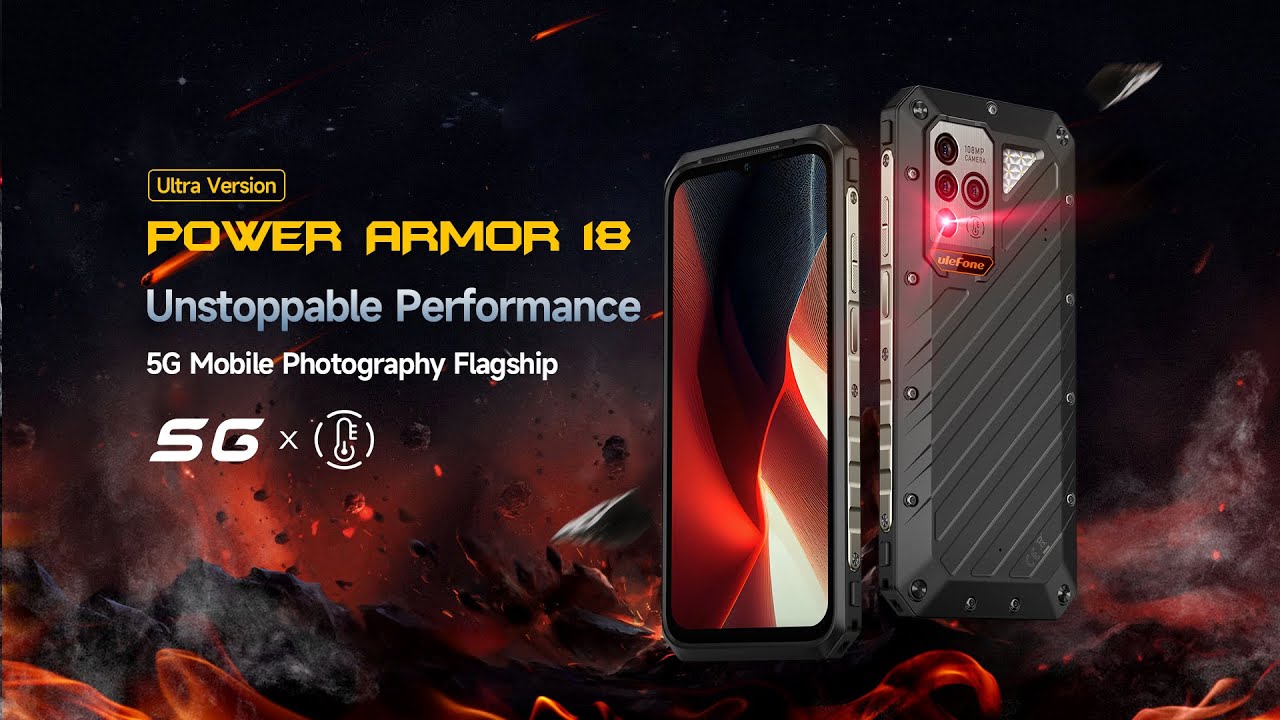 Смартфон Ulefone Power Armor 18 Ultra 12/512GB Black EU