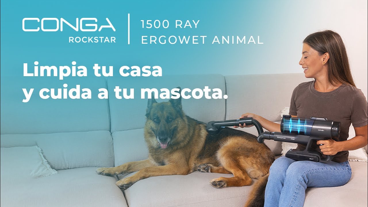 Пылесос Cecotec Conga Rockstar 1500 Ray Ergowet Animal