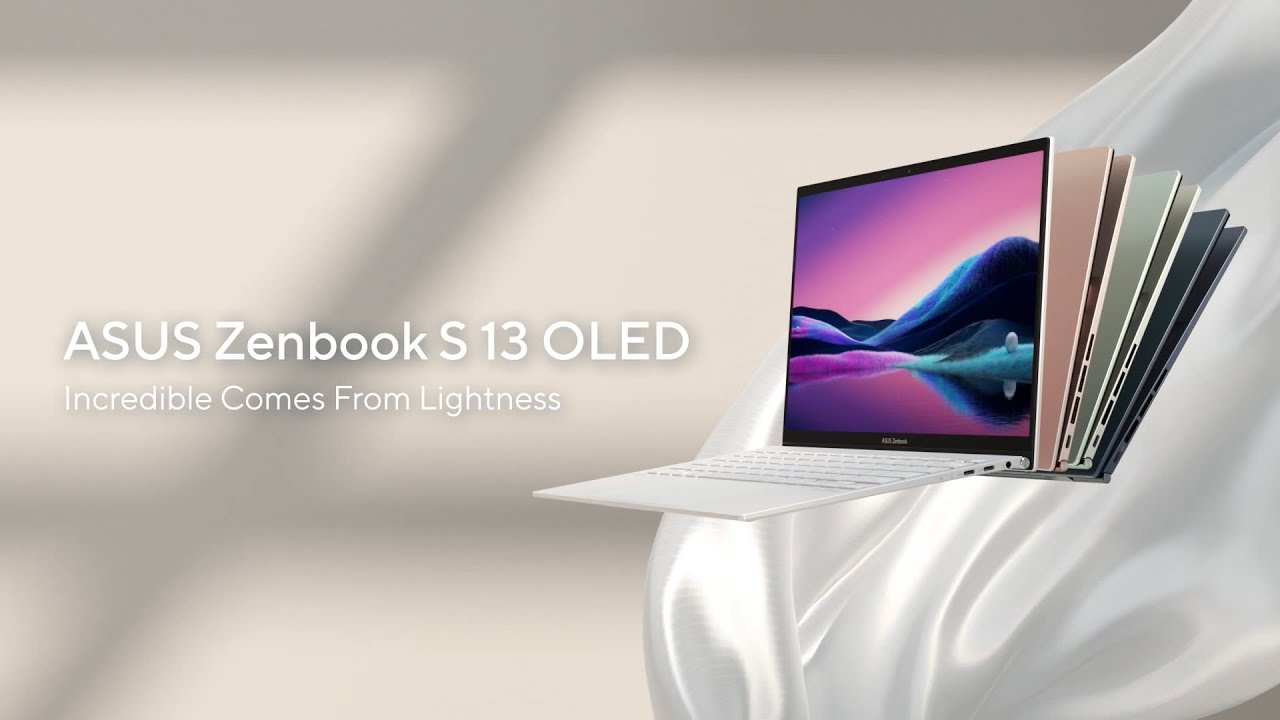 ASUS Zenbook S 13 UM5302LA-LV154 13.3" 2.8K OLED, AMD R7-7840U, 16GB, F1TB, Белый (90NB1237-M005X0)