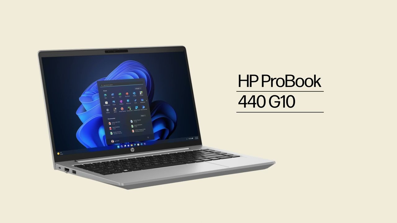 Ноутбук HP Probook 440-G10 14" FHD IPS AG, Intel i5-1335U, 16GB, F512GB, UMA, Win11P, серебристый (85B06EA)