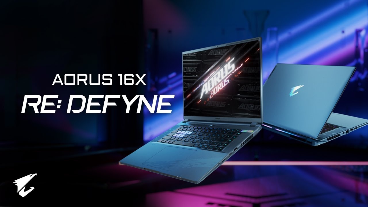 Ноутбук AORUS 16 QHD 165Hz, Intel i9-14900HX, 32GB, F2TB, NVD4070-8, W11, чорний