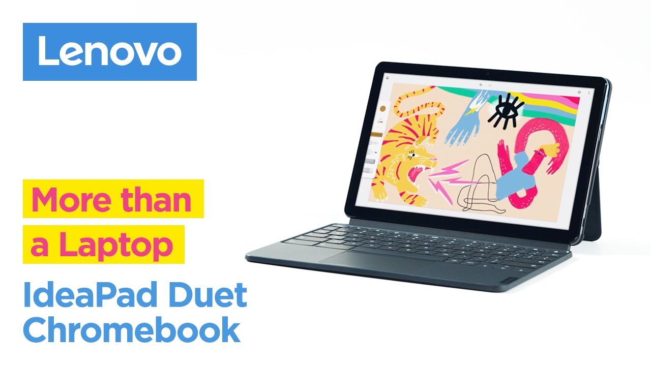 Ноутбук Lenovo IdeaPad Duet Chromebook (ZA6F0014DE) Ice Blue + Iron Blue