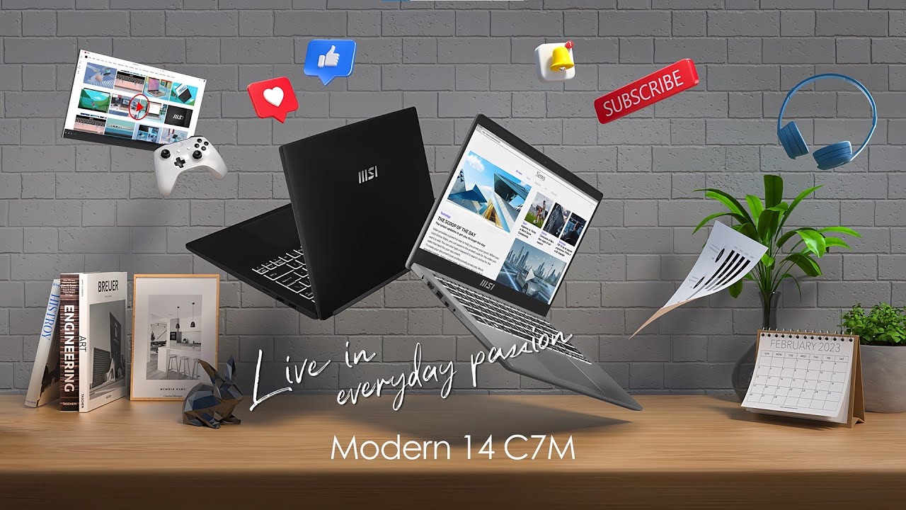Ноутбук MSI Modern 14 (C12M-285XUA) Black