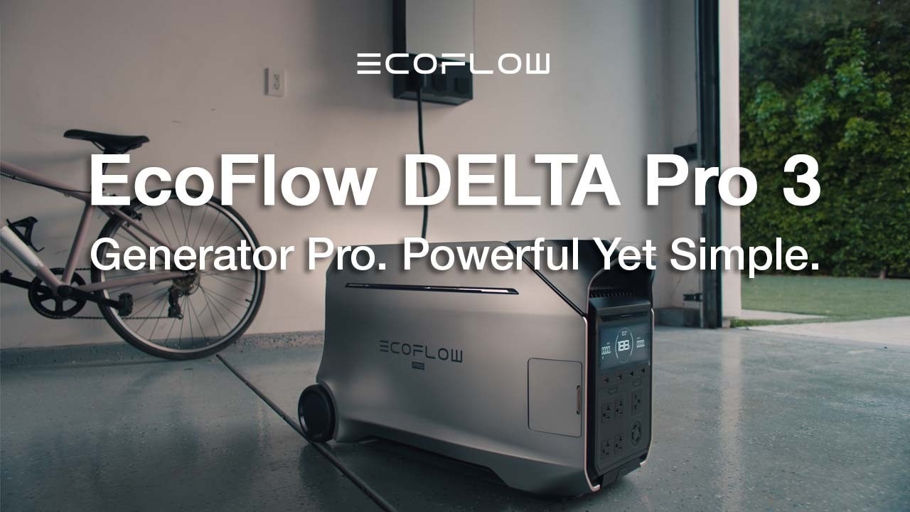 Зарядная станция EcoFlow DELTA Pro 3