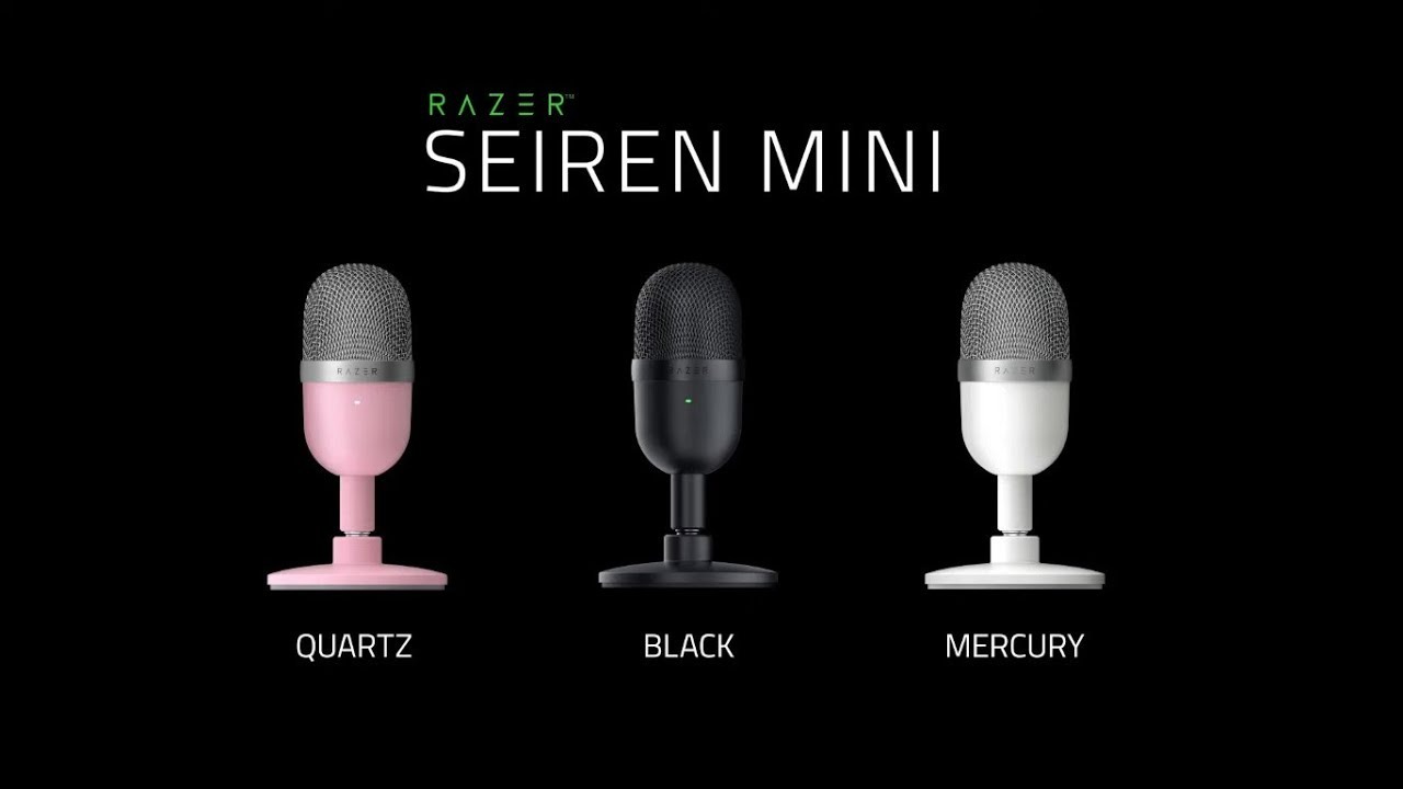 Микрофон RAZER Seiren V3 mini, Black (RZ19-05050100-R3M1)