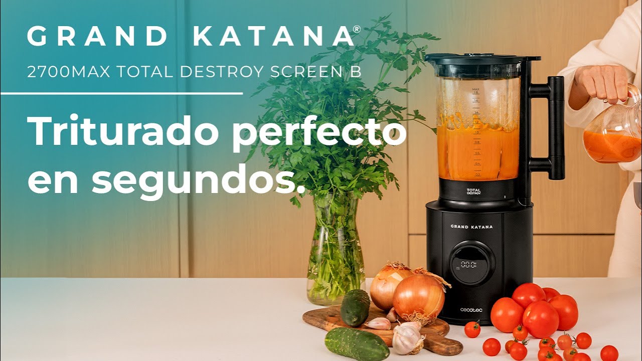 Блендер CECOTEC Grand Katana 2700MAX Total Destroy Screen B