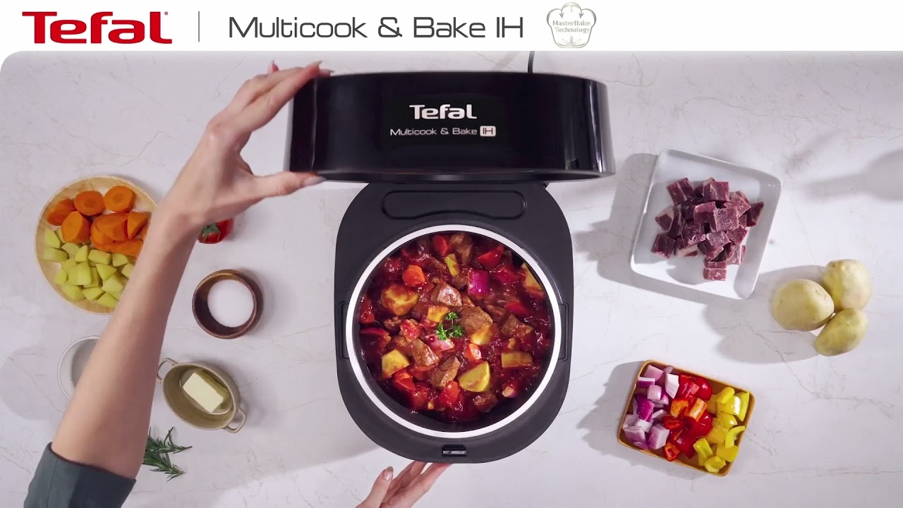 Мультиварка TEFAL Multicook & Bake IH RK908A34