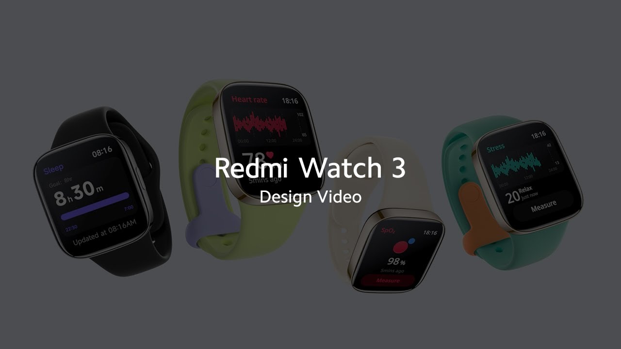 Смарт-часы Xiaomi Redmi Watch 3 Black (BHR6851GL)