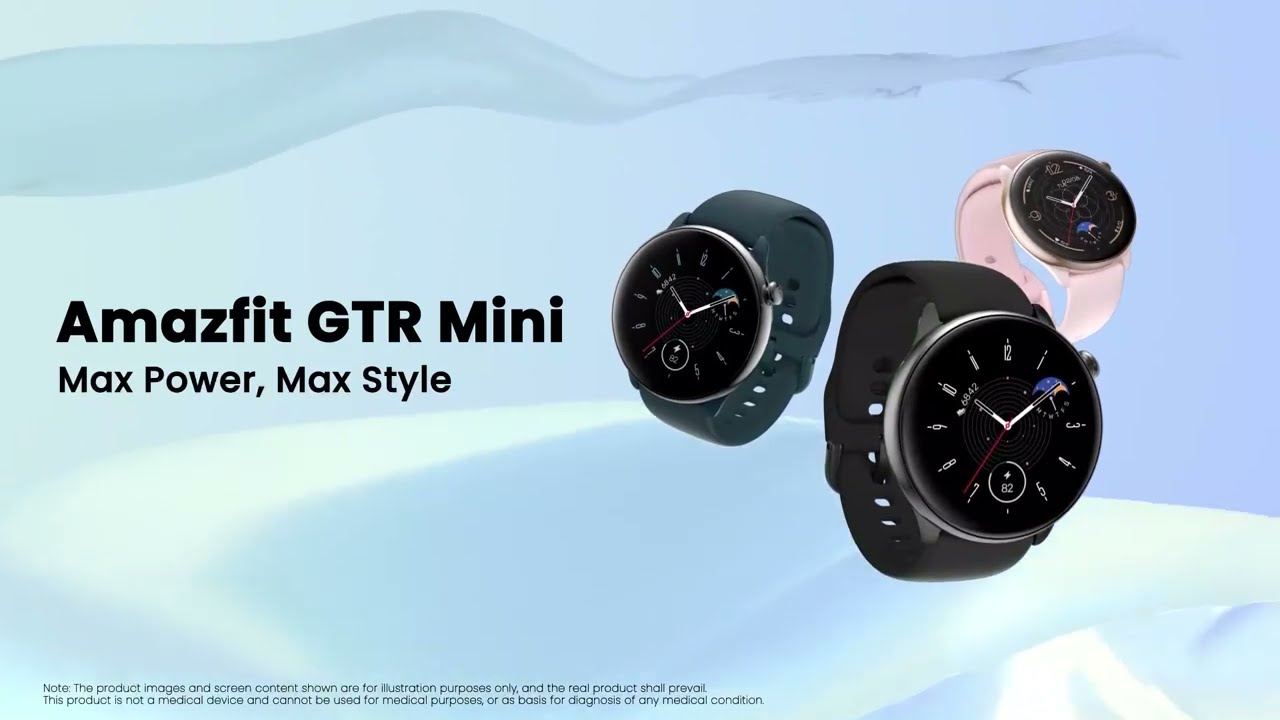 Смарт-часы Xiaomi Amazfit GTR Mini Misty Pink