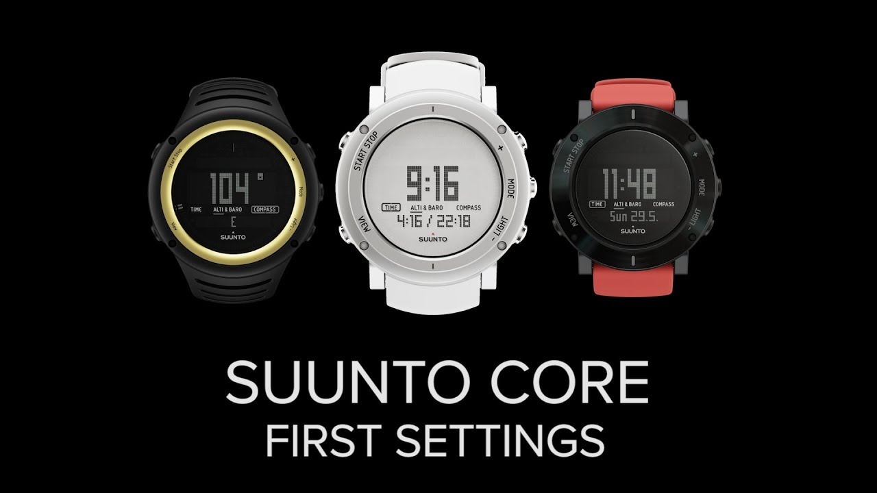 Годинник SUUNTO CORE ALPHA STEALTH (ss050504000)