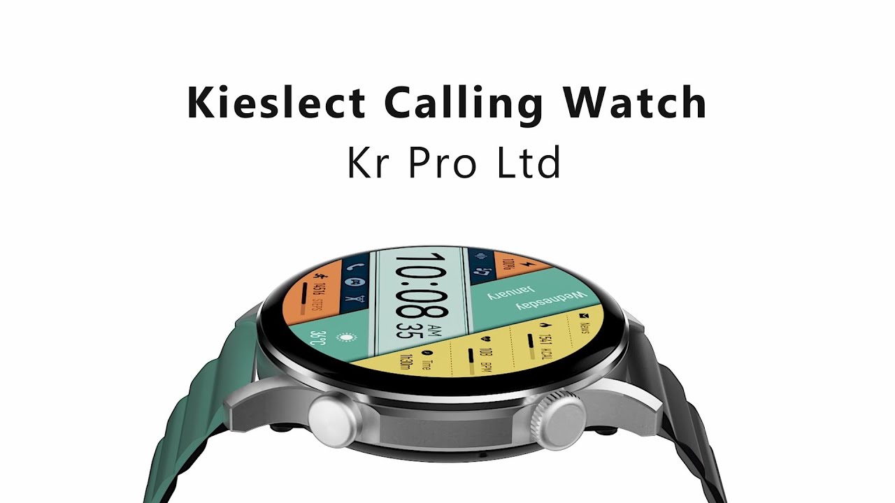 Смарт-годинник Kieslect Smart Calling Watch Kr Pro Ltd Silver