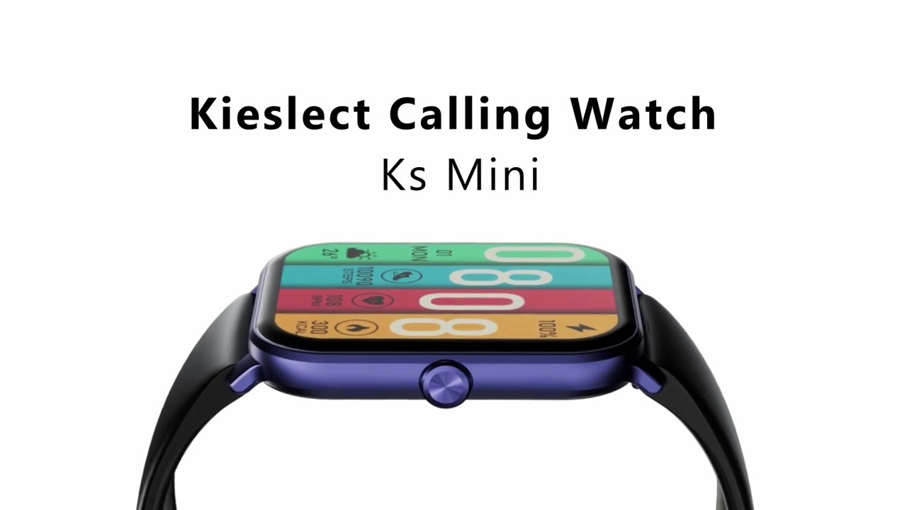 Смарт-годинник Kieslect Smart Calling Watch Ks mini Black