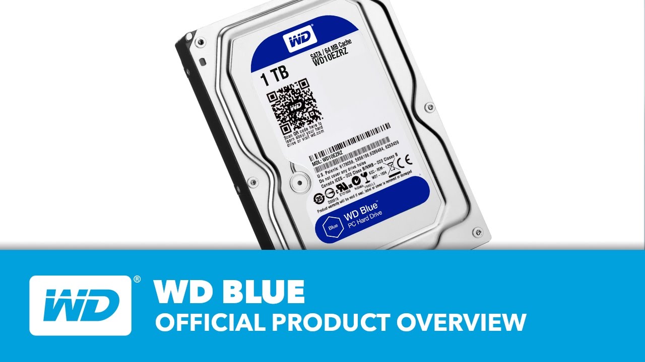 Жесткий диск WD 1.0TB Blue 7200rpm 64MB (WD10EZEX)