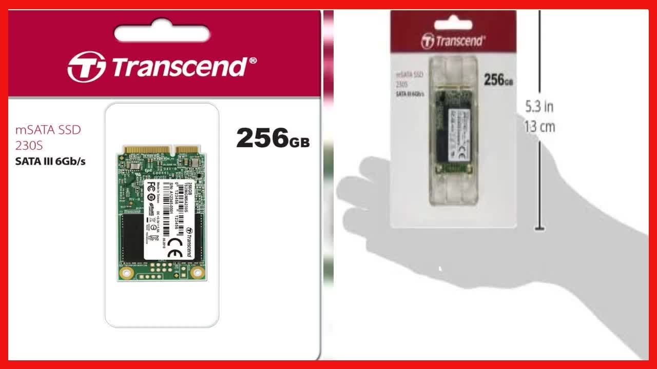 SSD диск mSATA Transcend 230S 256GB 3D TLC