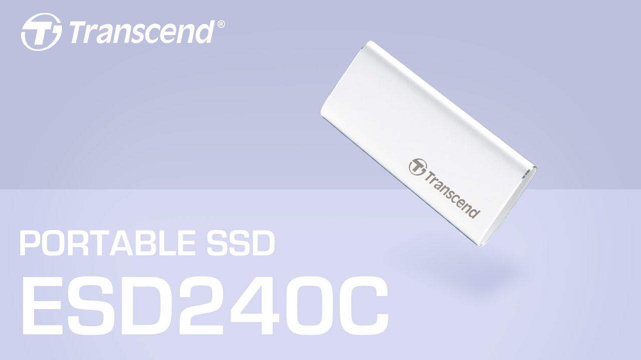 SSD диск Transcend ESD240C 120GB USB 3.1 Type-C Silver (TS120GESD240C)