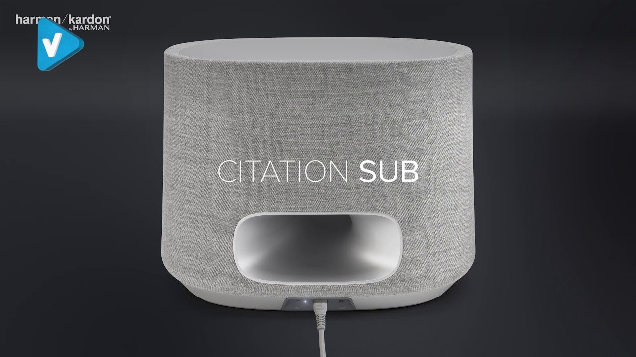 Сабвуфер Harman/Kardon CITATION SUB Black GA (HKCITATIONSUBBLKEU)