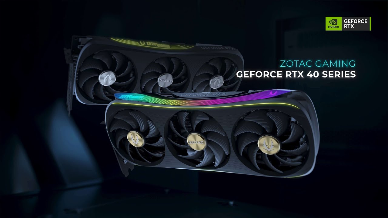 Видеокарта ZOTAC GeForce RTX 4060 Ti 8GB GDDR6X Twin Edge