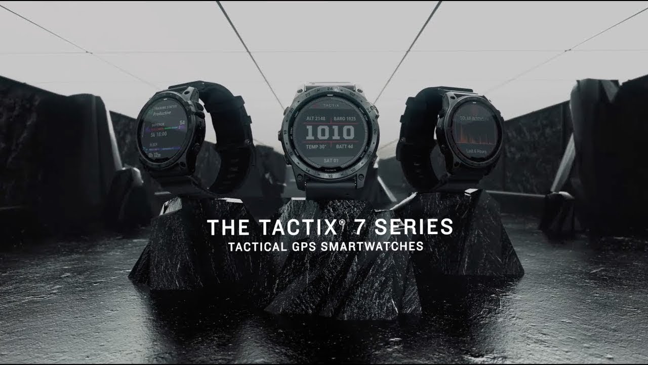 Спортивний тактичний смарт-годинник Garmin Tactix 7 Pro Solar