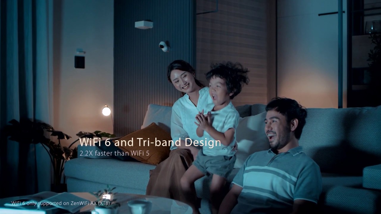 Wi-Fi Mesh система Asus ZenWiFi XT8 V2 Black 2pk (90IG0590-MO3A60)