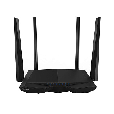 Wi-Fi Роутер TENDA AC6 (AC1200 1.2Gbps 3xFE LAN, 1xFE WAN,  Smart ,4x5dBi антени)