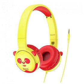 Навушники Hoco W31 Childrens Yellow-Red (W31YR)