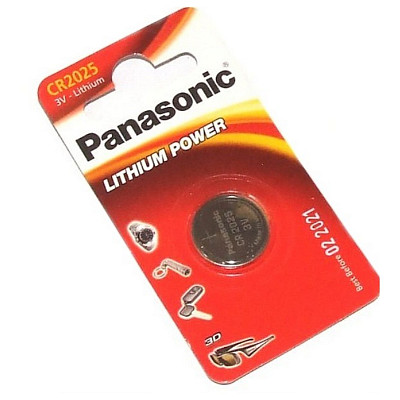 Батарейка Panasonic CR 2025 BL 1шт